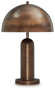 Ashley Furniture L208434 Wendfield - Metal Table Lamp - Antique Copper Finish