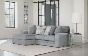 Jackson 2477/75/42-28 Jackson 2477/75/42-28 Glacier - 2 Piece Sofa Chaise (RSF Loveseat / LSF Chaise) - Shark