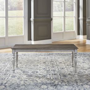 Liberty Furniture 303W-C9000B Ocean Isle - Bench - Antique White