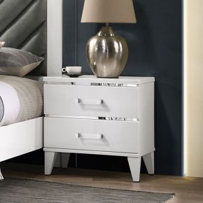 ACME 27393 Chelsie - Nightstand - White Finish