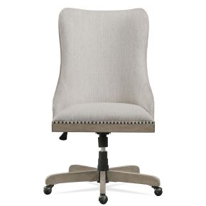 Riverside Furniture 32738 Wimberley - Upholstered Desk Chair - Pearl Silver