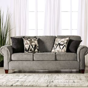 Furniture of America SM7750-SF Delgada - Sofa - Graphite
