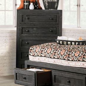 Furniture of America EM7074DG-C Oakridge - Chest - Charcoal