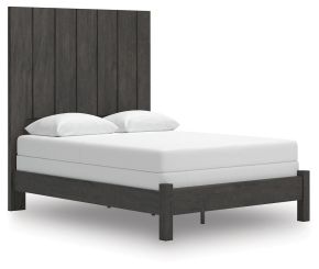 Signature Design by Ashley® PCB3370B2 Fraluna - Queen Panel Bed - Charcoal