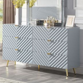 ACME BD01043A Gaines - Dresser - Gray High