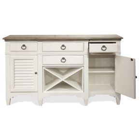 Riverside Furniture 59556 Myra - Server - Natural / Paperwhite
