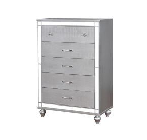 Furniture of America CM7977SV-C Brachium - Chest - Silver