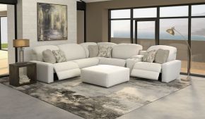 Jackson Furniture Industries 25128-1703/11 Terrence - Castered Cocktail Ottoman - Chalk