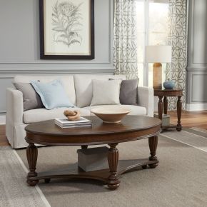 Liberty Furniture 418-OT-3PCS Allington - 3 Piece Set - Brown