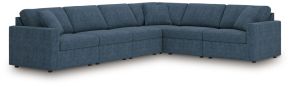 Signature Design by Ashley® 92121S63 Modmax - 6-Piece Sectional With Laf Corner Chair And Raf Corner Chair - Ink