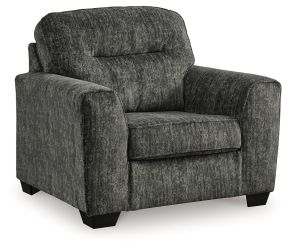 Ashley Furniture 5050423 Lonoke - Chair And A Half - Gunmetal