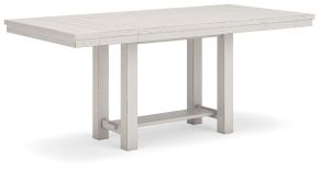 Signature Design by Ashley® D642-32 Robbinsdale - Rectangular Counter Height Dining Extension Table - Antique White