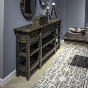 Liberty Furniture 297-AT7436 Paradise Valley - Hall Console Table - Dark Brown