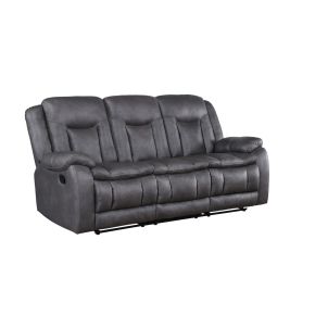 New Classic U2505-30-DGY Morello - Sofa With Dual Recliner - Gray