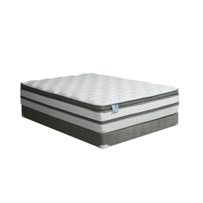 Furniture of America DM339EK-M Siddalee - Euro Pillow Top Mattress 80" x 76" - White