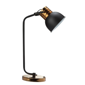 Furniture of America L73839 Urien - Table Lamp - Black / Antique Gold