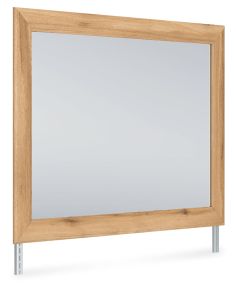 Signature Design by Ashley® PCB1075-36 Aleaport - Bedroom Mirror - Warm Brown