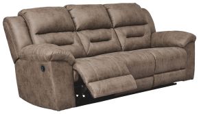 Signature Design by Ashley® 3990588 Stoneland - Light Brown - Reclining Sofa