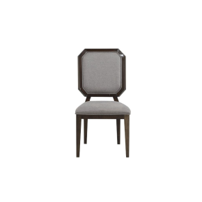 ACME 64092 Selma - Side Chair (Set of 2) - Gray Fabric & Tobacco