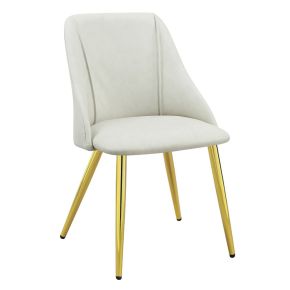 ACME DN01259 Gaines - Side Chair (Set of 2) - White Synthetic Leather