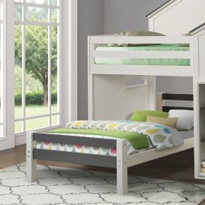ACME BD02053 Ratana - Twin Bed - Gray & White