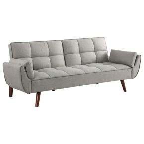 Coaster Fine Furniture 360096 Caufield - Upholstered Tufted Convertible Sofa Bed - Gray