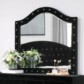 Furniture of America CM7130BK-M Zohar - Mirror - Black