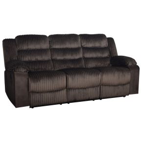 New Classic U1816-30-BRN Willow - Sofa With Dual Recliner - Brown