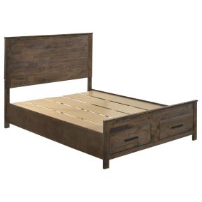 CoasterEveryday 222631QB1 Woodmont - Queen Headboard & Footboard, Box 1 of 3 - Rustic Golden Brown