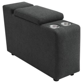 Coaster Fine Furniture 609530CON Collins - Upholstered Modular Storage Console - Dark Gray