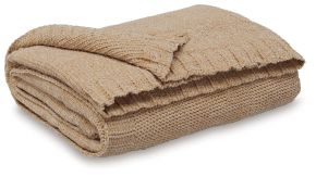 Signature Design by Ashley® A1001099 Anawood - Throw (Set of 3) - Gold