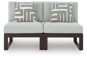 Ashley Furniture P490P8 Ashley Furniture P490P8 Beachloft - 2-Piece Outdoor Sectional - Black