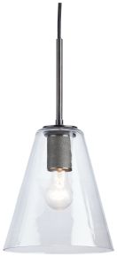 Signature Design by Ashley® L000678 Collbrook - Black - Glass Pendant Light