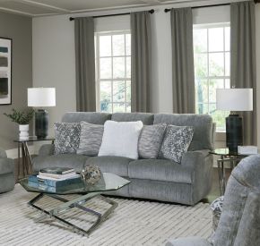 Catnapper 63091-1724/28-2390/28 Zane - Power Reclining Sofa - Shark