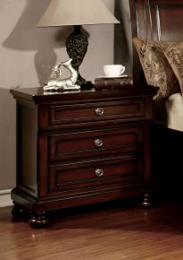 Furniture of America CM7682N Northville - Nightstand - Dark Cherry