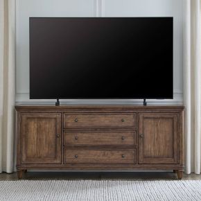 Liberty Furniture 336-TV76 Harrison Heights - 76" TV Console - Sienna