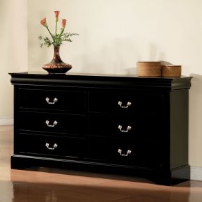 ACME 19505 Louis Philippe III - Dresser - Black