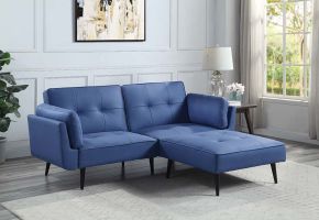 ACME LV00823 Nafisa - Sofa - Blue Fabric