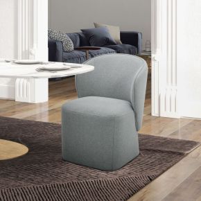 Liberty Furniture 730-ADC90-SP Accent Dining - Dining Chair With Casters Accent - Dark Gray