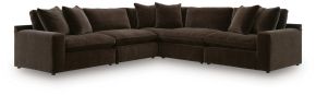 Benchcraft® 67807S4 Maxton Heights - 5-Piece Sectional - Bittersweet