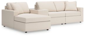 Ashley Furniture 92103S41 Ashley Furniture 92103S41 Modmax - 4-Piece Sectional With Laf Corner Chaise And Storage Console - Oyster
