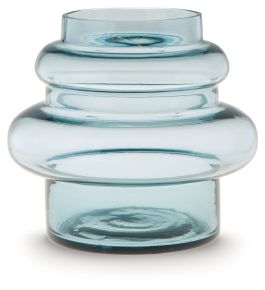 Ashley Furniture A2000799 Vallmen - 7" Vase - Blue