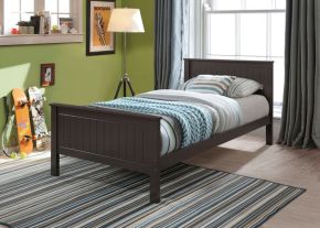 ACME BD00494 Bungalow - Twin Bed - Chocolate Finish