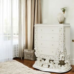 ACME BD01252 Adara - Chest - Antique White