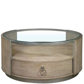 Riverside Furniture 50303 Sophie - Round Coffee Table - Natural