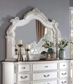 Furniture of America CM7478WH-M Esparanza - Mirror - Pearl White