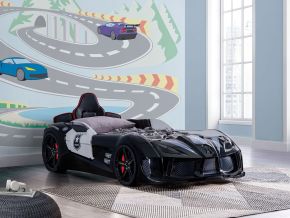 Furniture of America FOA7723PL-BED Patrolene - Twin Police Car Bed