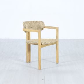 New Classic G6201-DC Sedona - Wood And Wicker Patio Dining Chair (Set of 2) - Natural / Brown