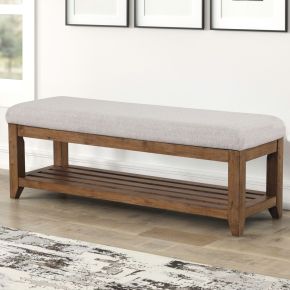 Liberty Furniture 936-BR47 Shaker Lakes - Bed Bench - Brown