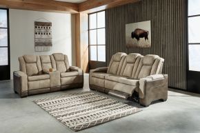 Signature Design by Ashley® 22003/15/18 Next-gen Durapella - Sand - 2 Pc. - Power Sofa, Loveseat